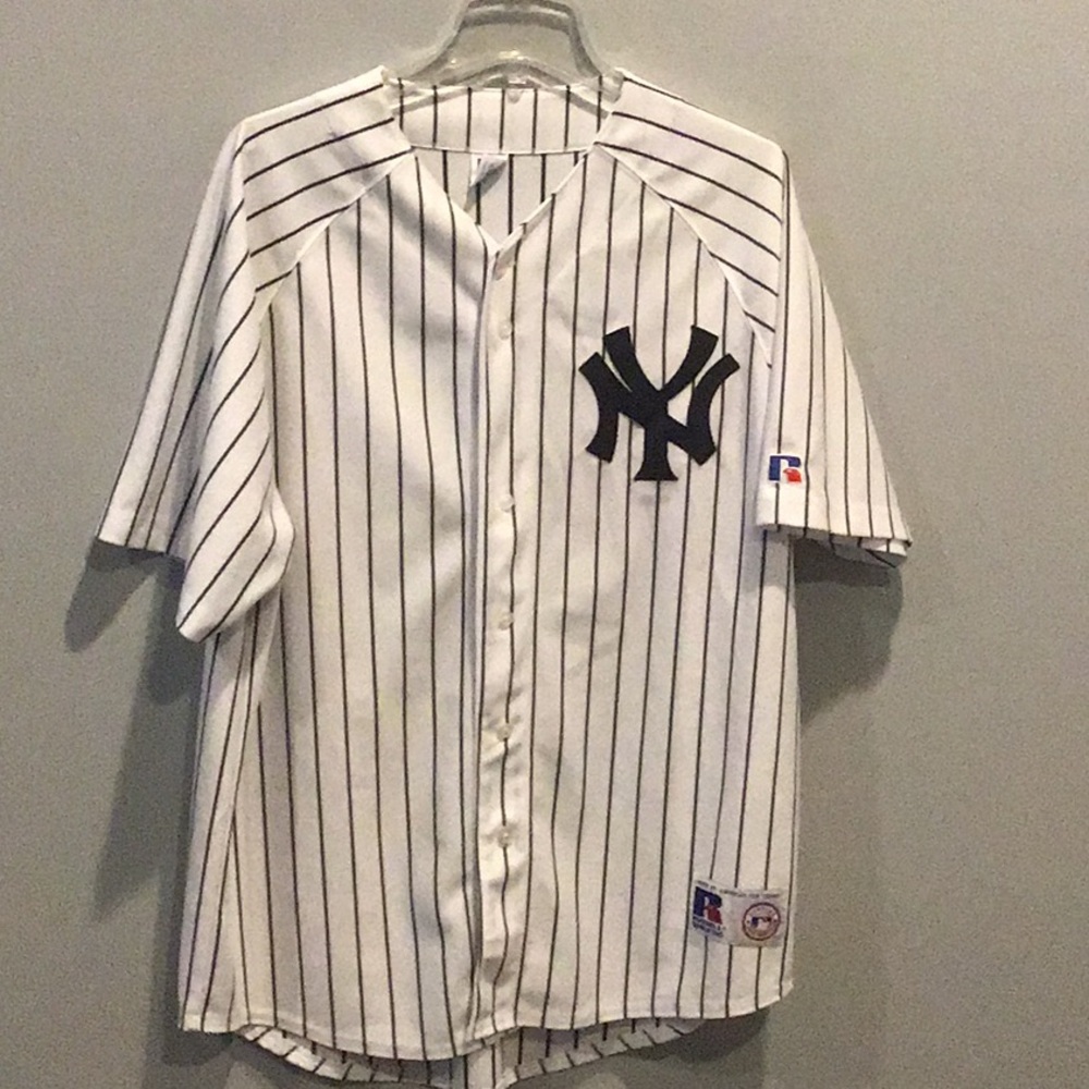 Russell NY Yankees # 5 Joe DiMaggio baseball jersey